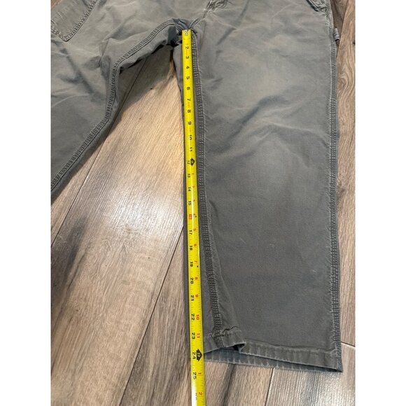 Carhartt Mens B161 Fatigue Camo Cargo Pants 38x30 FITS 34x24 Cotton Durable Outd - Picture 5 of 9